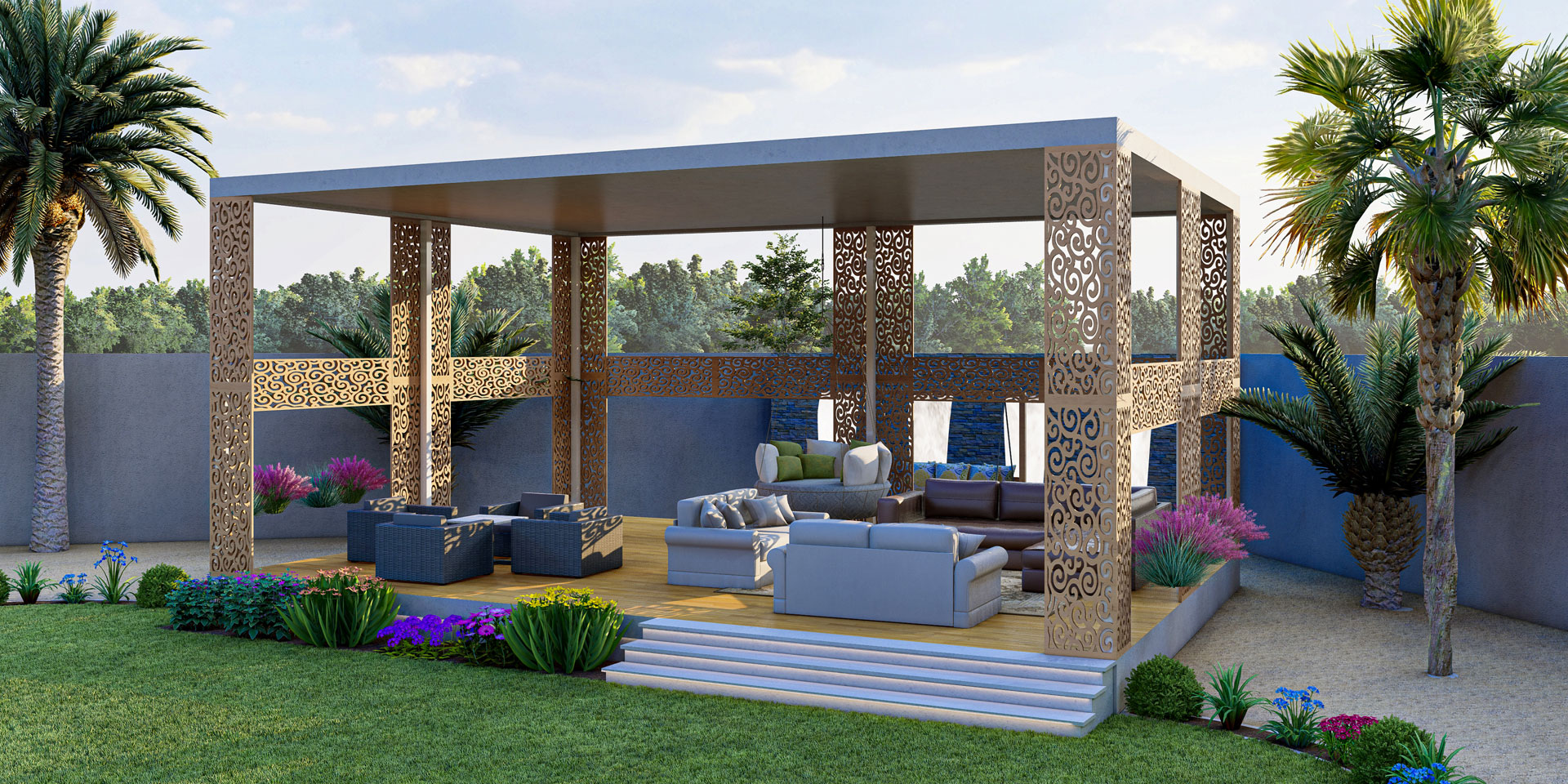 Pergola and gazebo construction